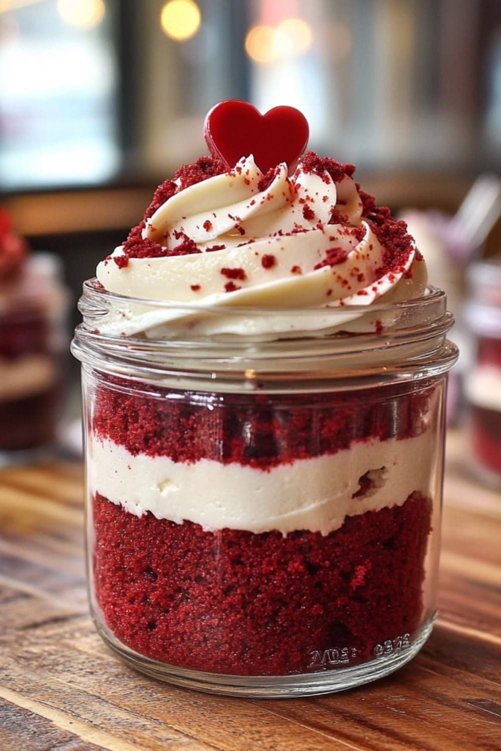 Red Velvet triffle (no sugar, beetroot based)