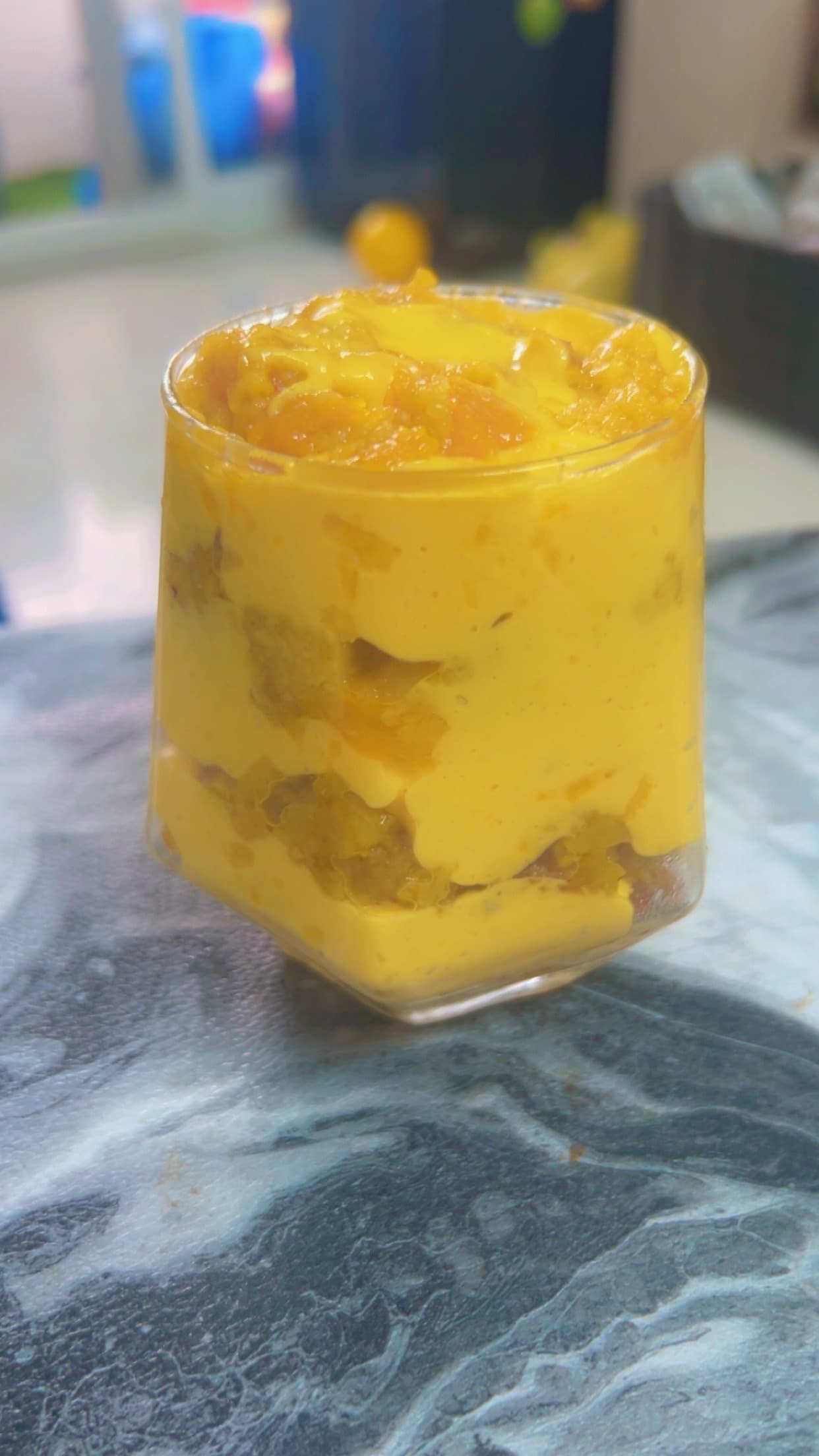 Mango mousse — Healthy